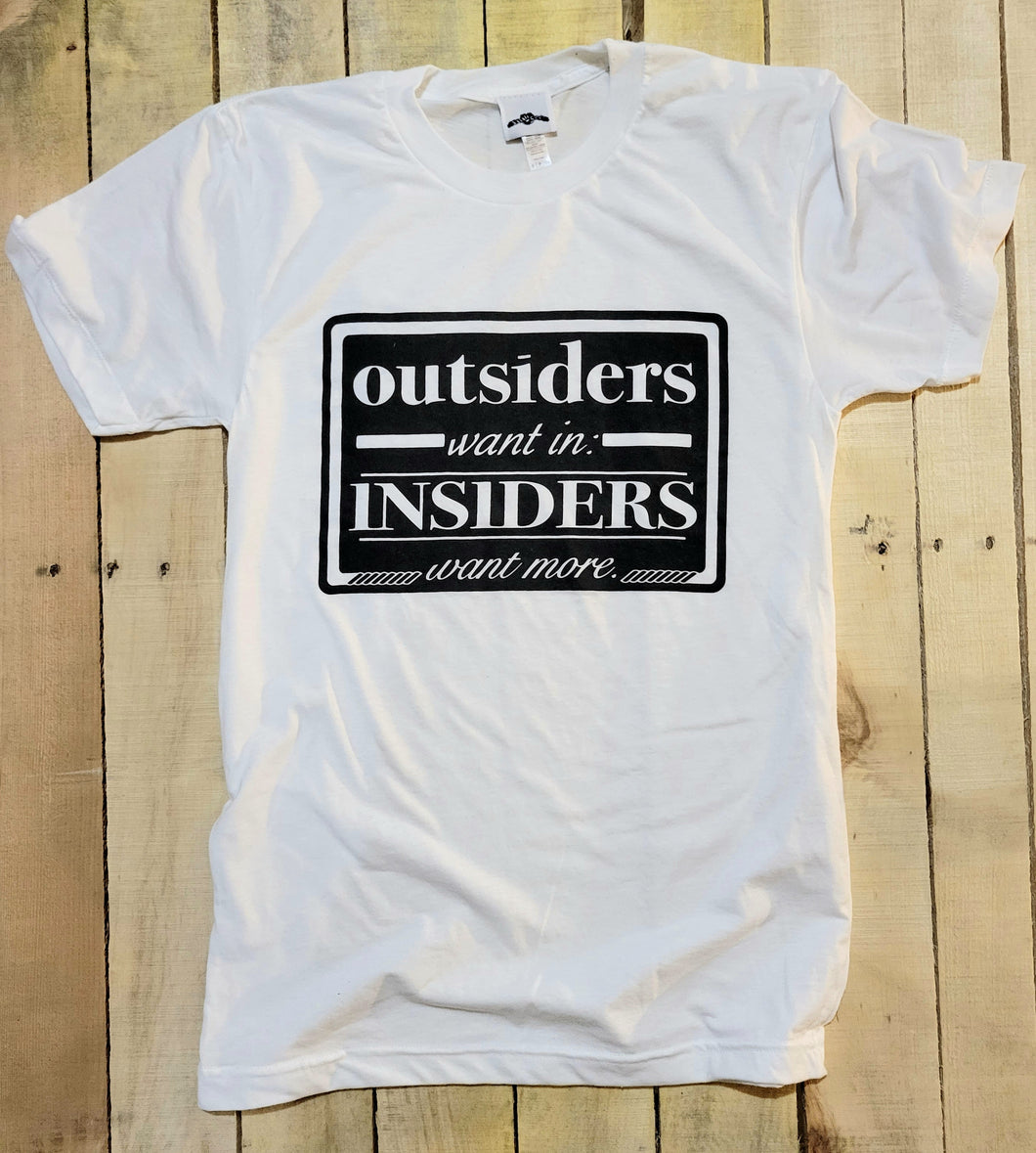Outsiders VS Insiders Tee